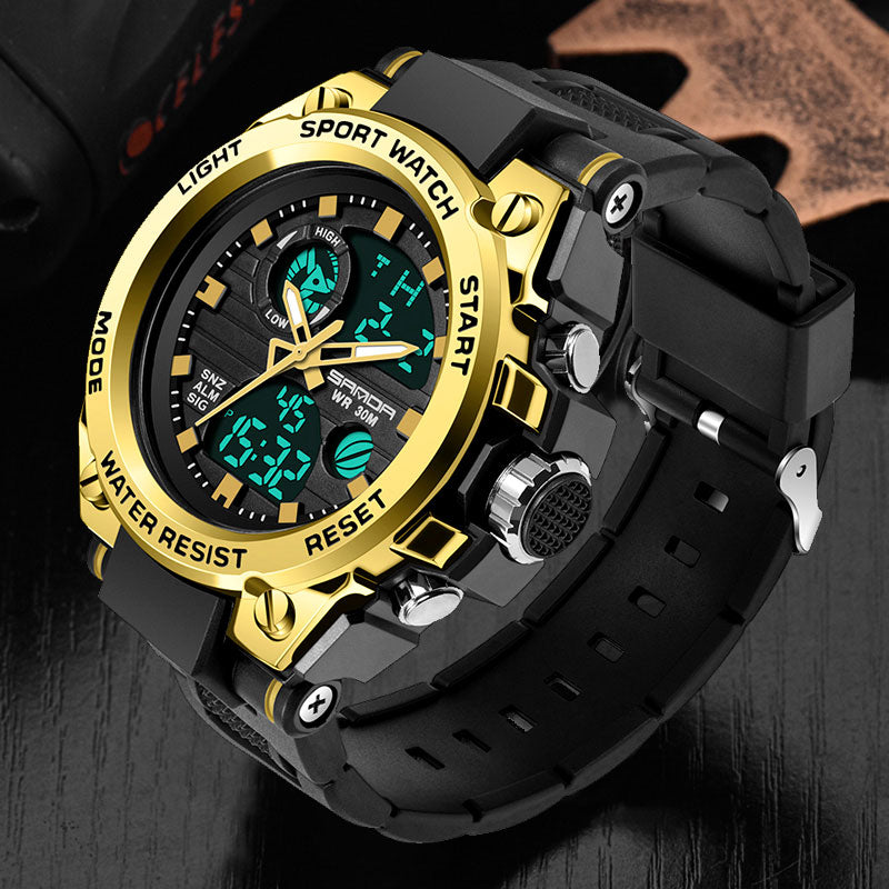 Brand Wrist Watch Men Watches Military Army Sport Style Wristwatch Dual Display Male Watch For Men Clock Waterproof Hours