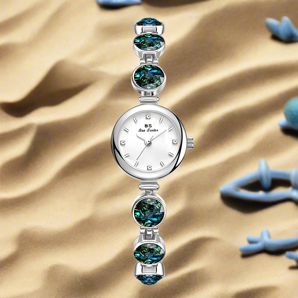 Women's Chain Watch Light Luxury High Quality Malachite Phantom Bracelet Waterproof Female Fashion Quartz Watches Gift UTHAI V65