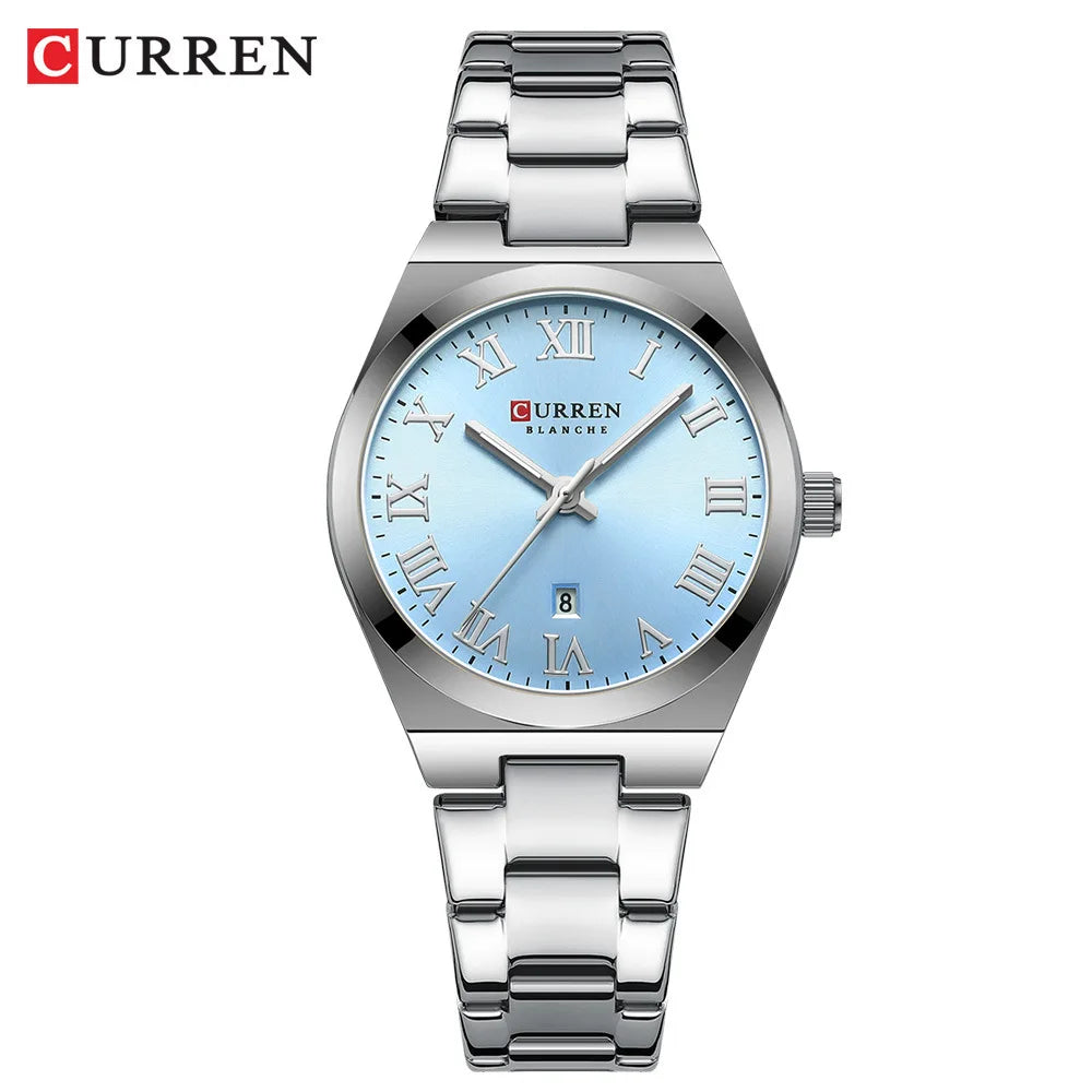 Luxury Fashion Watch for Women Original Quartz Women's Watches Waterproof Stainless Steel Elegant Ladies Wristwatch