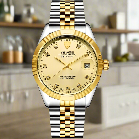 Brand Luxury Men Automatic Watch Man Tourbillon Mechanical Watches Movement Gold Clock