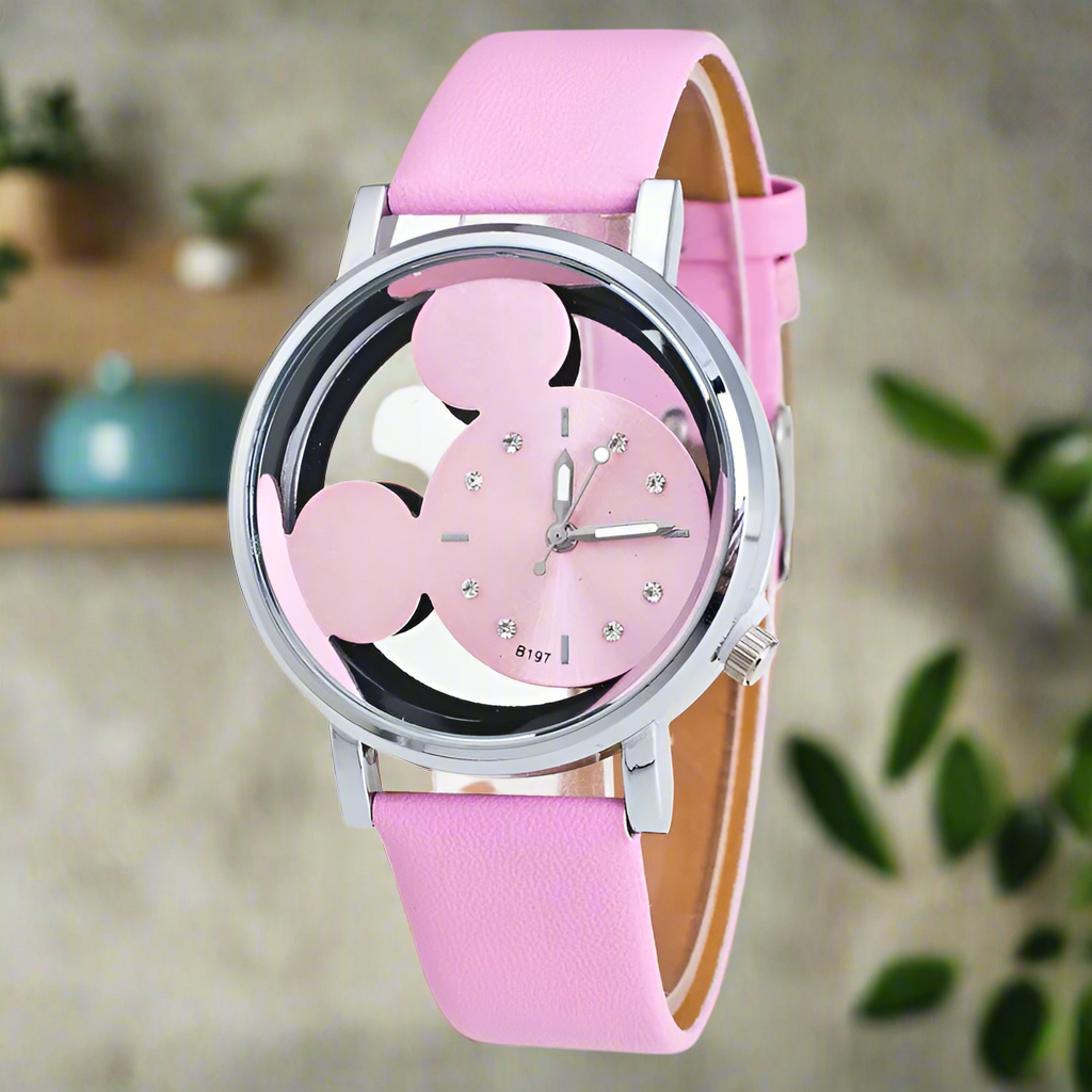 Girl Boy Children's Kids Watches with double-sided hollow Children's Watch For Student Boys Girl Cartoon Animated Image