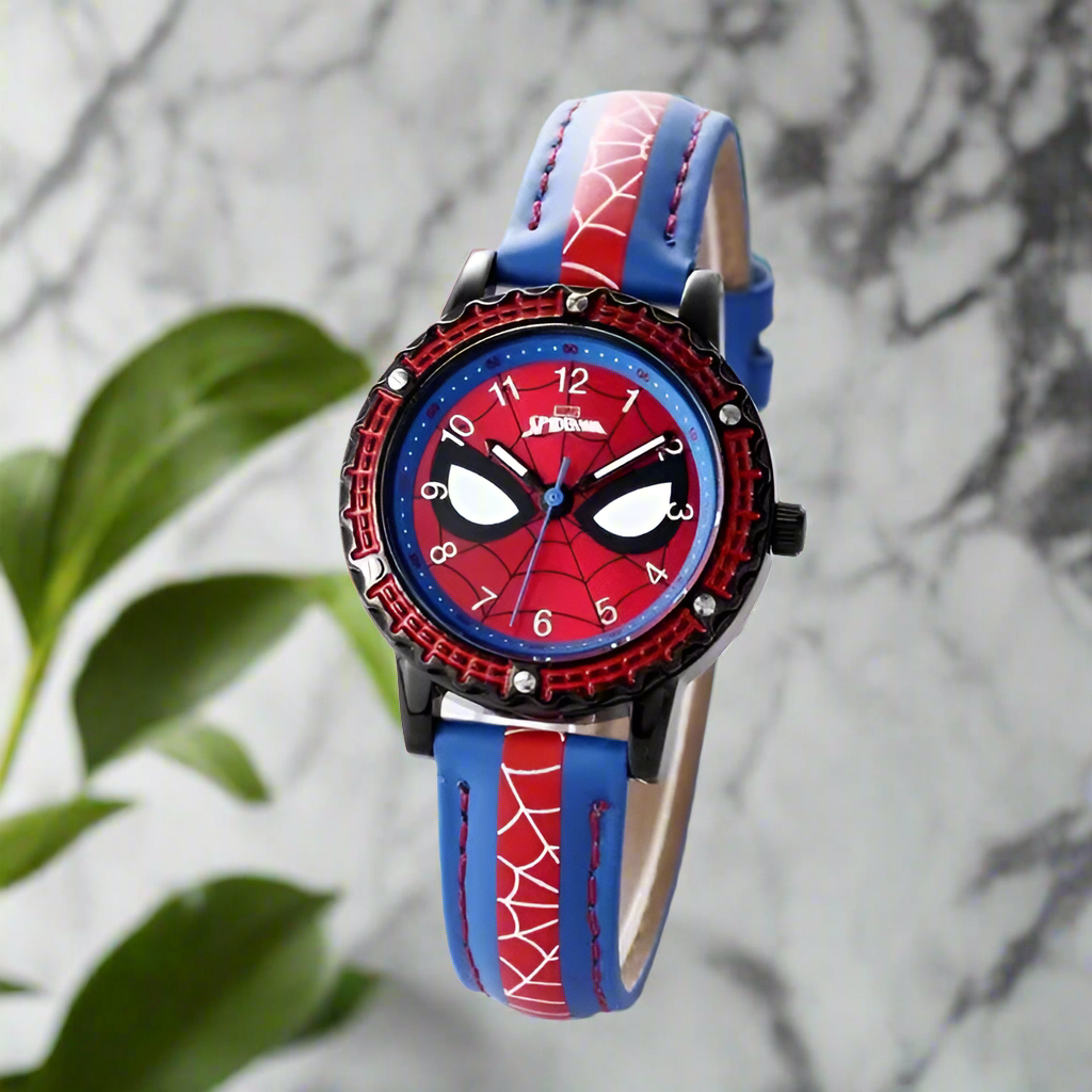 Marvel Spider-Man Adult Vintage Analog Quartz Watch