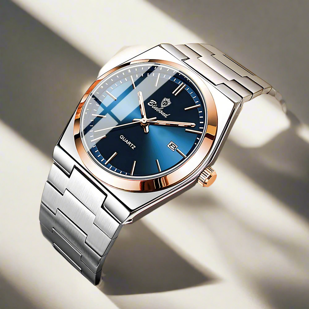 Casual Business Fashion Quartz Wristwatches Gold Movement Clock Men Luxury Watch Automatic Watches Mens Gifts