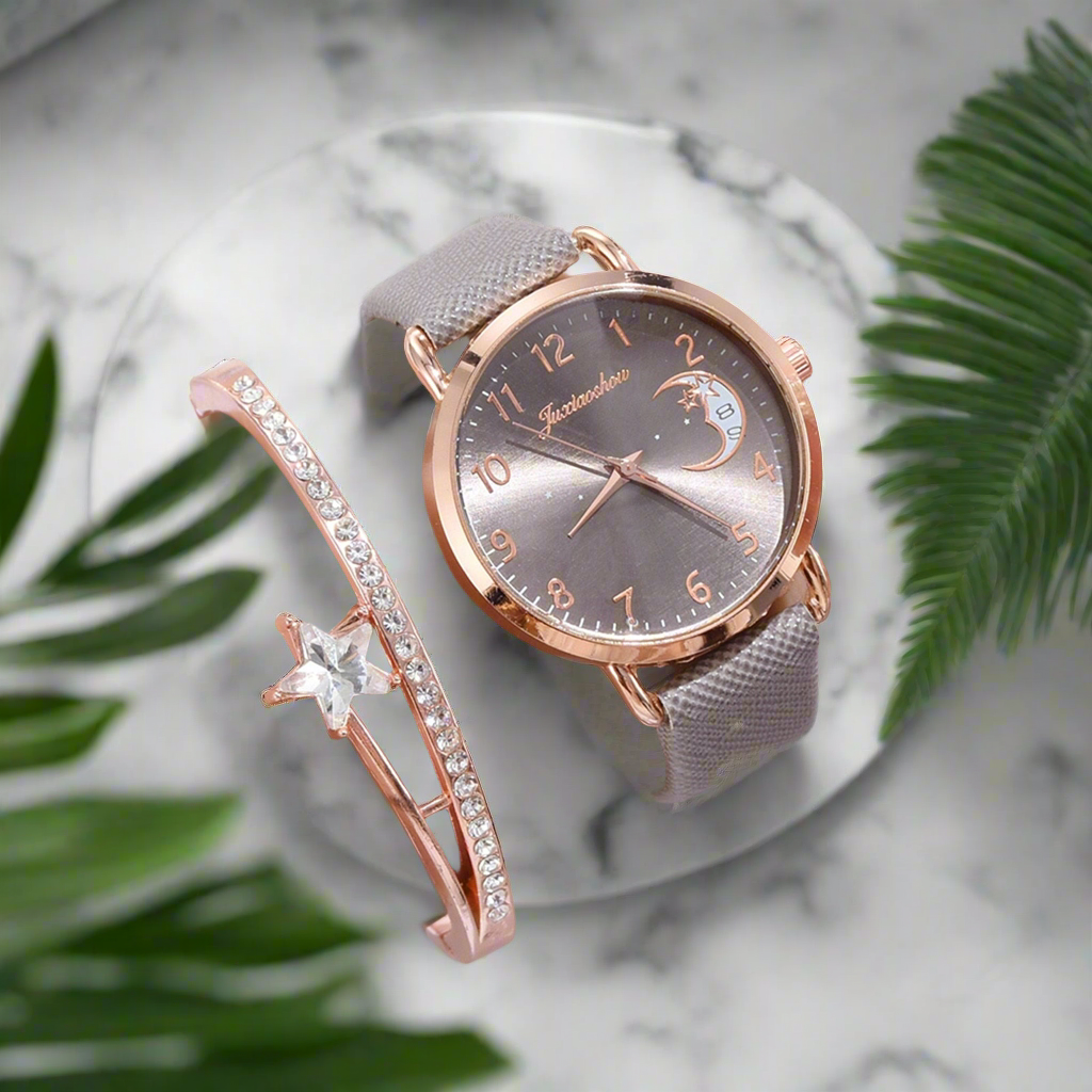 Women Watches Luxury Leather Band Watch Dress Clock Lady Wrist Watch