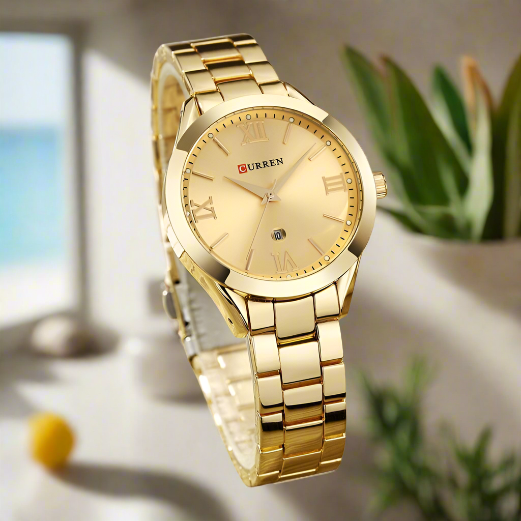 CURREN Gold Watch Women Watches Ladies Creative Steel Women's Bracelet Watches Female Clock Relogio Feminino Montre Femme