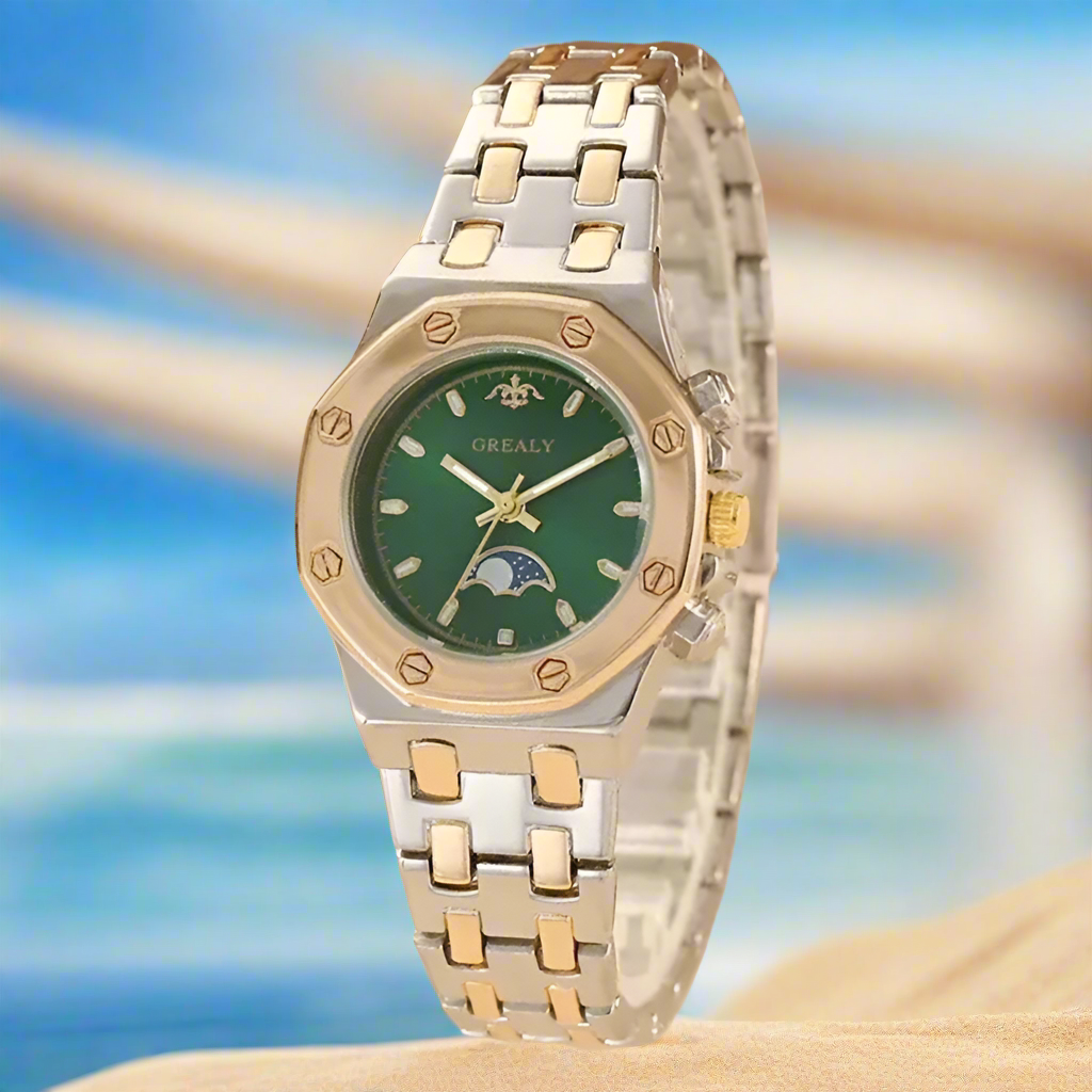 New Fashion Women Watches Luxury Quartz Watch Casual Female Wristwatch Green Simple Women Watches Relogio Feminino Reloj Mujer