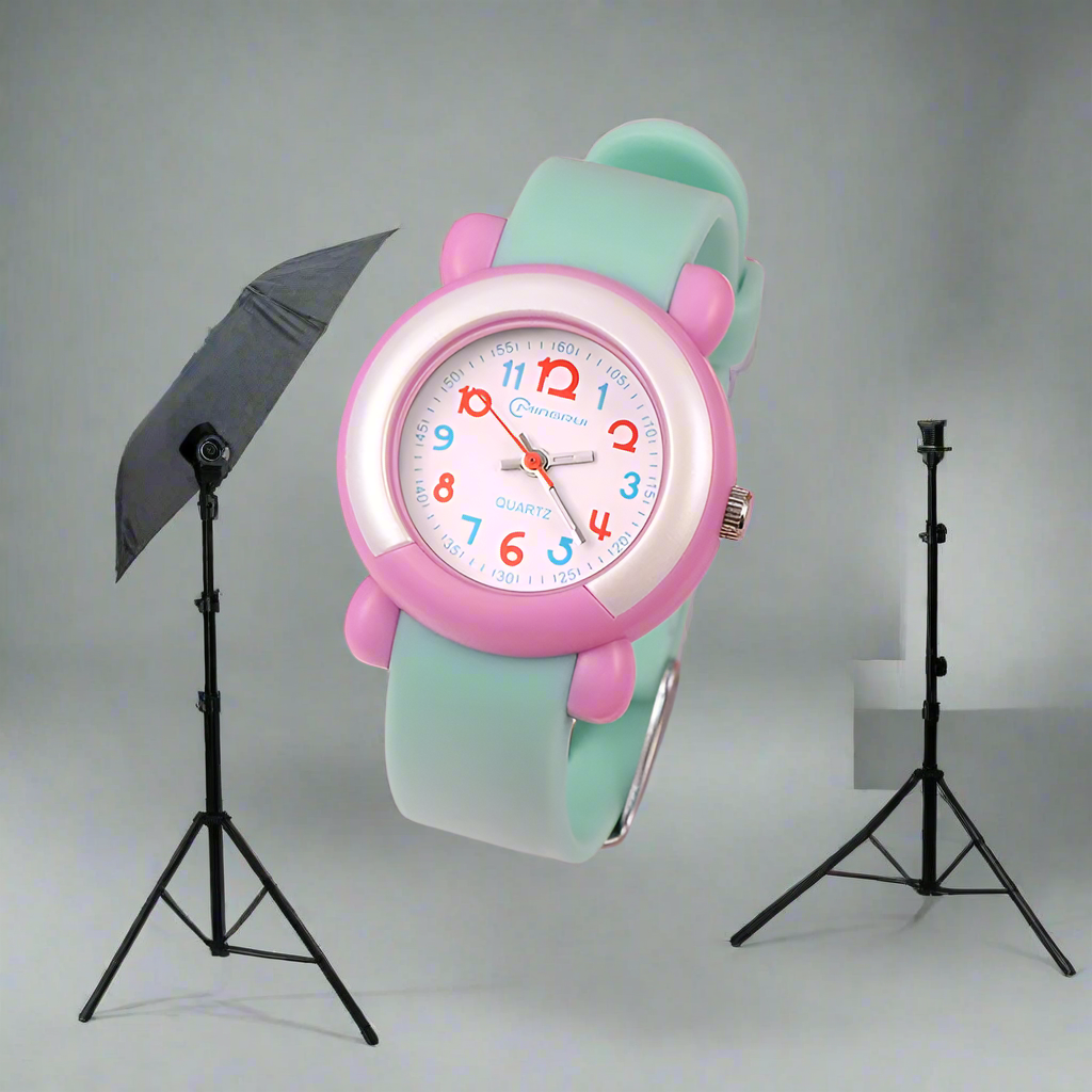 Fashionable kids watch waterproof hands cute cartoon multi-color electronic watch clock gift Watch for children