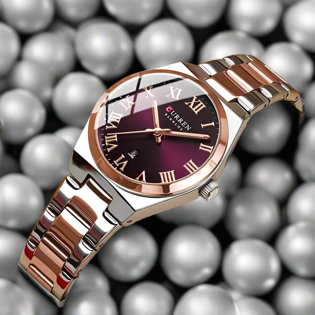 Luxury Fashion Watch for Women Original Quartz Women's Watches Waterproof Stainless Steel Elegant Ladies Wristwatch