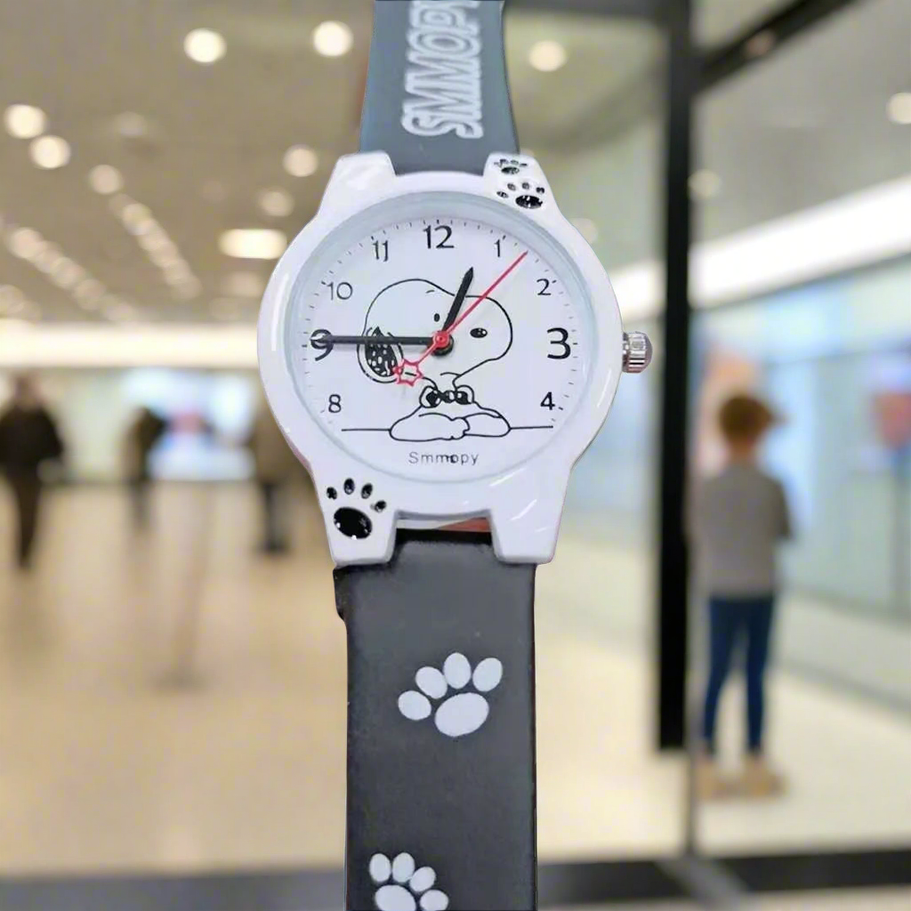 Cute Children's Watch Cartoon Boys Girls Quartz Wristwatch Simple Watch Primary and Secondary School Student Watches Kids Gift