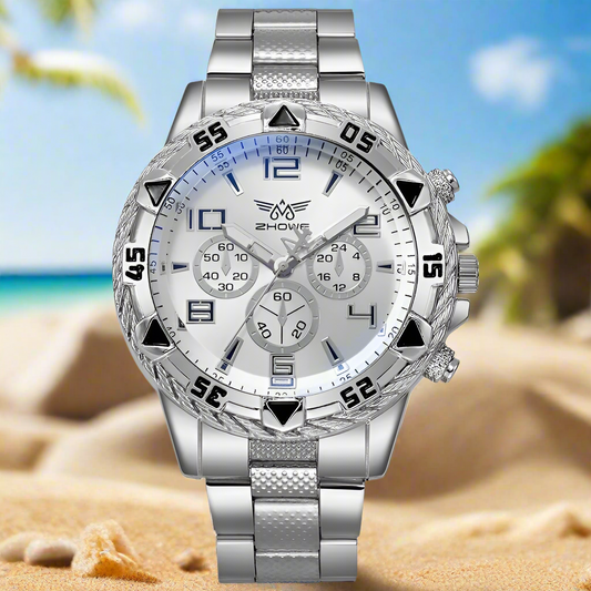 Mens Watches Luxury Brand Watches For  Simple WristWatch Business Full Steel Sports Male Clock