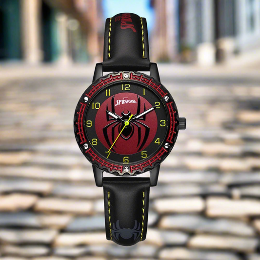 Marvel Spider-Man Adult Vintage Analog Quartz Watch