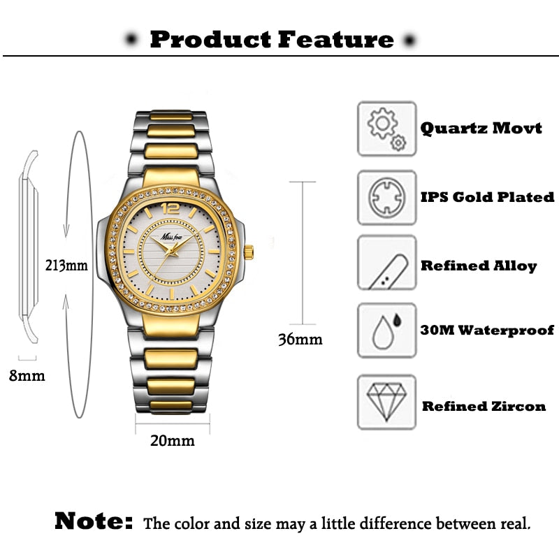 Women Watches Fashion Watch Geneva Designer Ladies Watch Luxury Brand Diamond Quartz Gold Wrist Watch