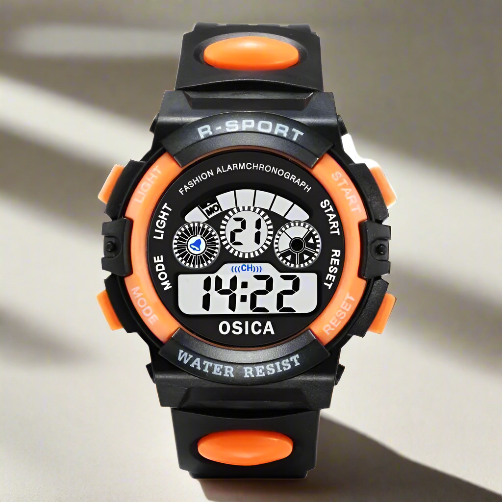 Children Watch Sport Kids Watches Silicone Strap Waterproof LED Digital Watch For Kid Children Student Girl Boy Wristwatch Clock