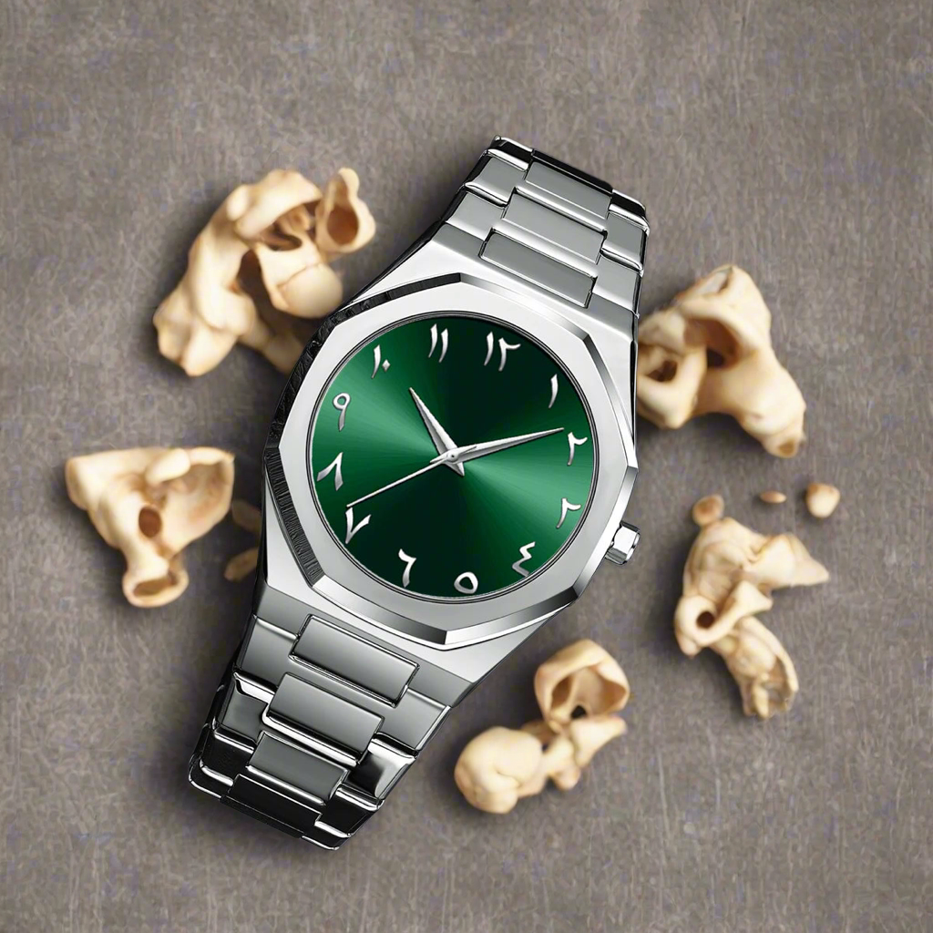 Modern Minimalist Personality Creative All-black Men's Watch Arabic Digital Sports Leisure Quartz Watch Unique Design Watch 2025