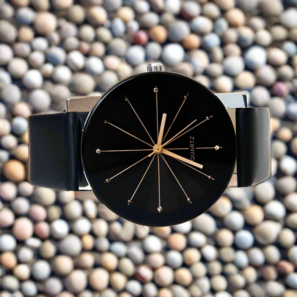 Watches Women  Watch Leather Quartz Wristwatch Female Male Clocks Relogio Feminino