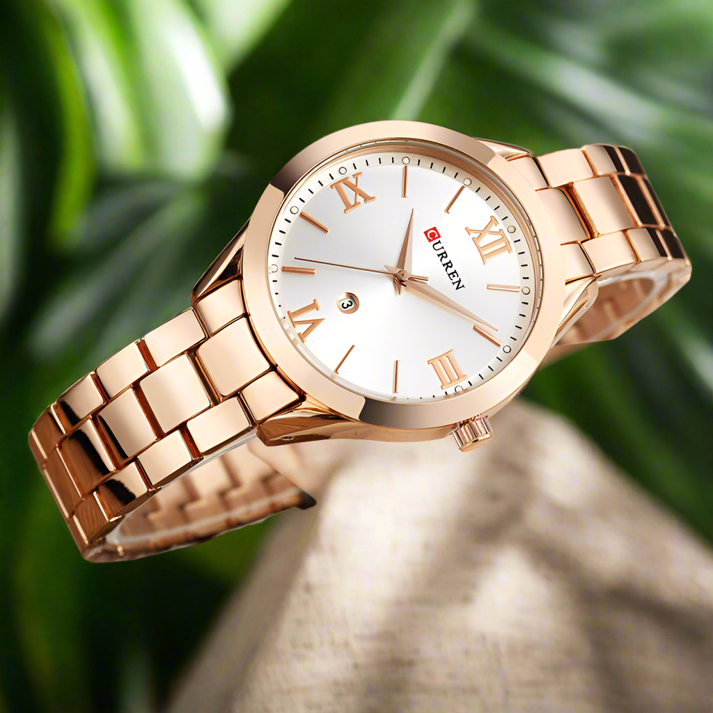 CURREN Gold Watch Women Watches Ladies Creative Steel Women's Bracelet Watches Female Clock Relogio Feminino Montre Femme