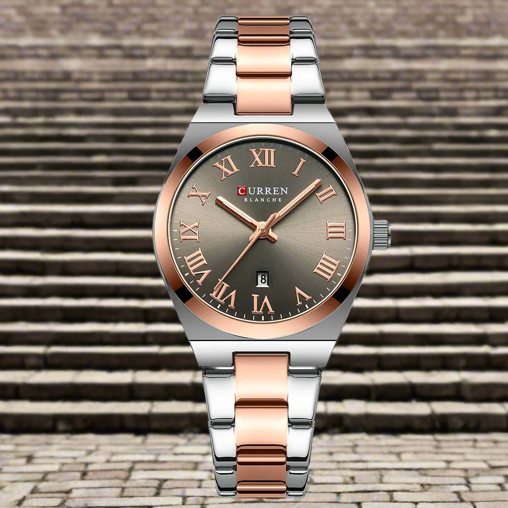 Luxury Fashion Watch for Women Original Quartz Women's Watches Waterproof Stainless Steel Elegant Ladies Wristwatch