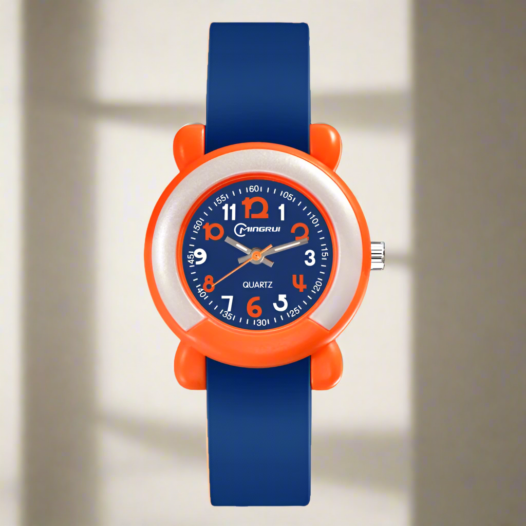 Fashionable kids watch waterproof hands cute cartoon multi-color electronic watch clock gift Watch for children