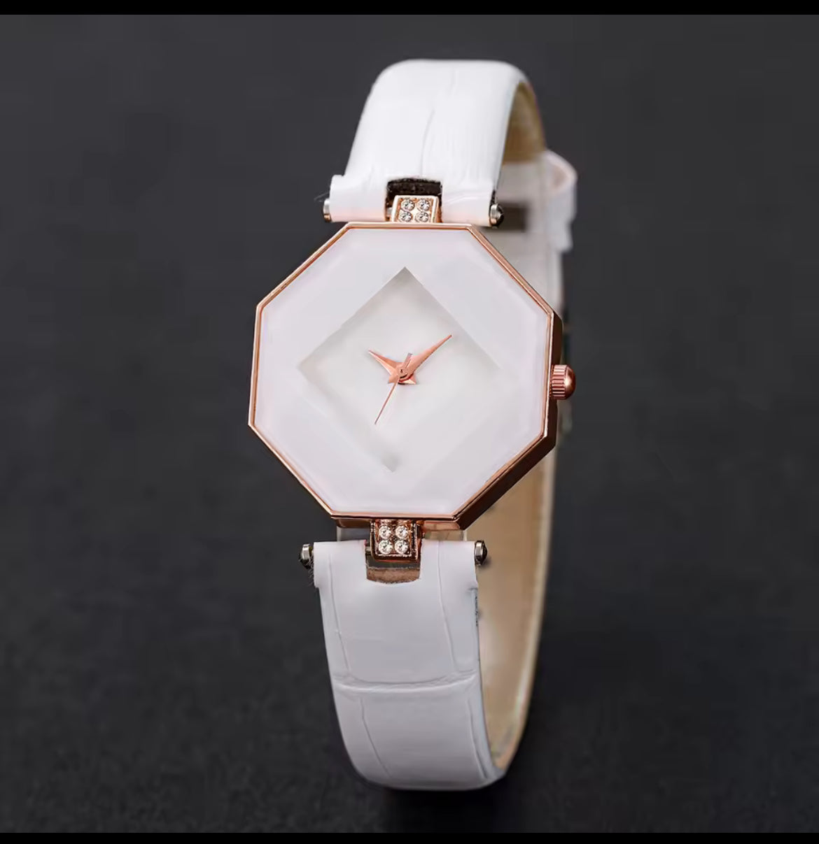 Women Watch Set Luxury Fashion Colourful PU Leather Strap Ladies Quartz Wristwatch Alloy Bracelet For Ladies Gift
