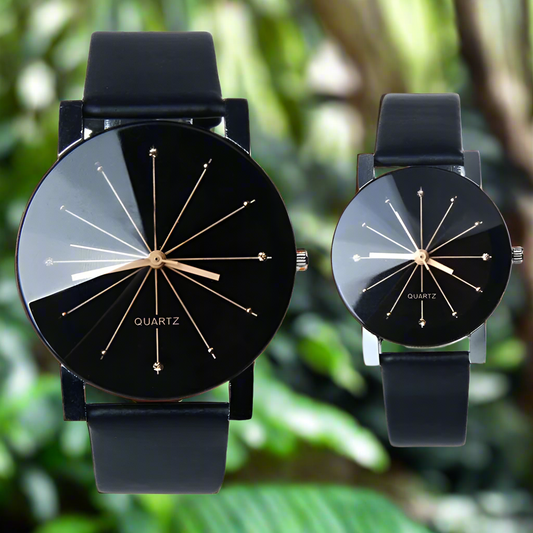 Watches Women  Watch Leather Quartz Wristwatch Female Male Clocks Relogio Feminino