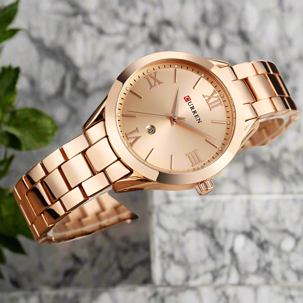 CURREN Gold Watch Women Watches Ladies Creative Steel Women's Bracelet Watches Female Clock Relogio Feminino Montre Femme