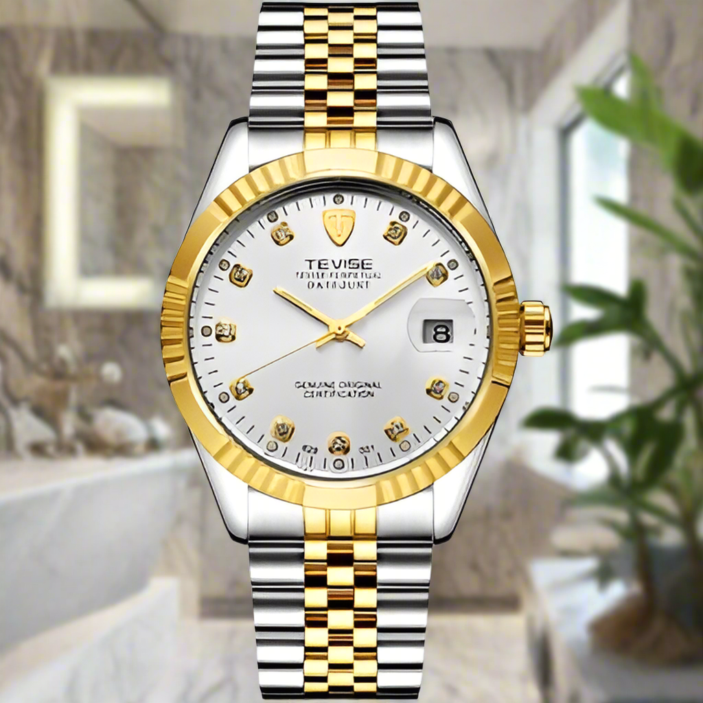 Brand Luxury Men Automatic Watch Man Tourbillon Mechanical Watches Movement Gold Clock