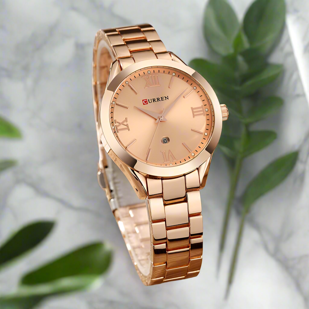 CURREN Gold Watch Women Watches Ladies Creative Steel Women's Bracelet Watches Female Clock Relogio Feminino Montre Femme