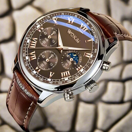 Fashion New Sentiment Watch Classic Retro Men and Women Belt Quartz Watch Business Quartz