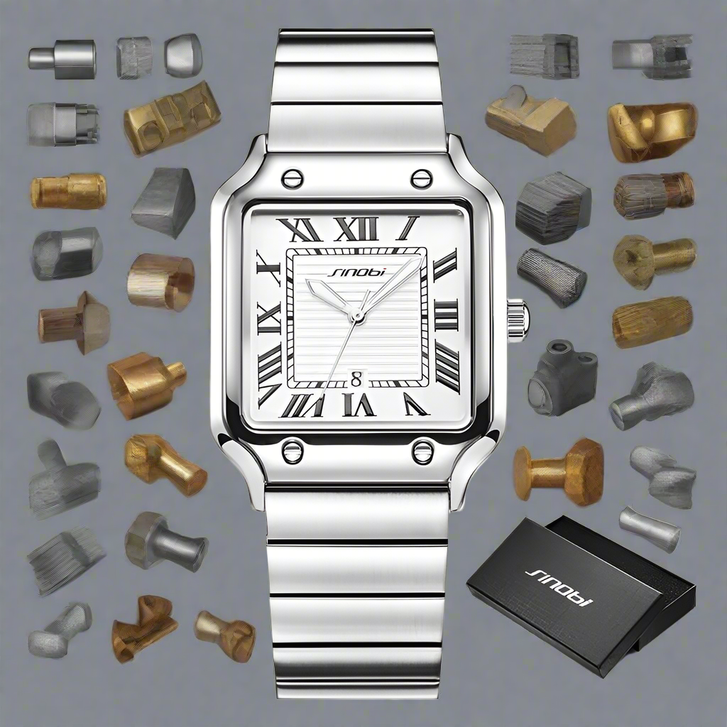 Casual Design Men's Quartz Watches Fashion Stainless Steel Man's Wristwatches Business Square Male Relogio Masculino