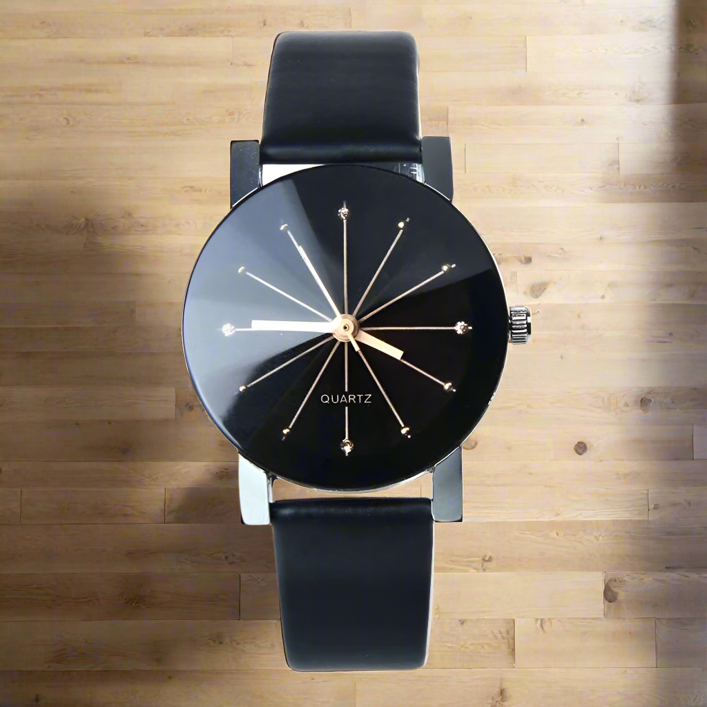 Watches Women  Watch Leather Quartz Wristwatch Female Male Clocks Relogio Feminino