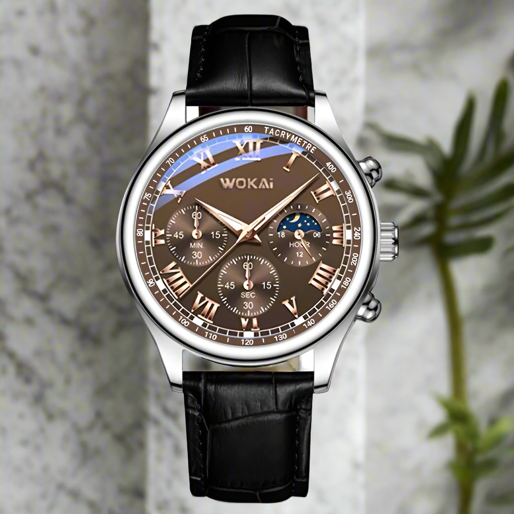 Fashion New Sentiment Watch Classic Retro Men and Women Belt Quartz Watch Business Quartz