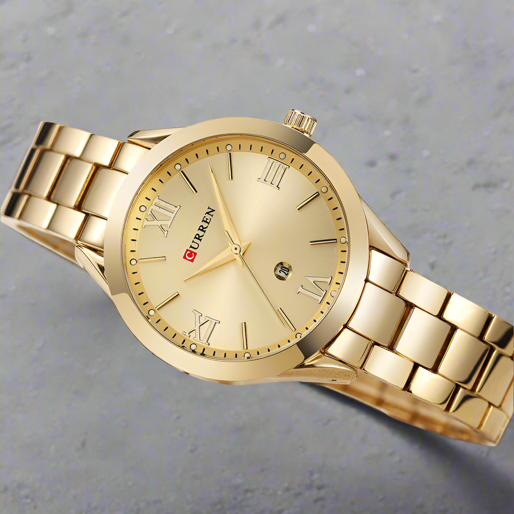 CURREN Gold Watch Women Watches Ladies Creative Steel Women's Bracelet Watches Female Clock Relogio Feminino Montre Femme