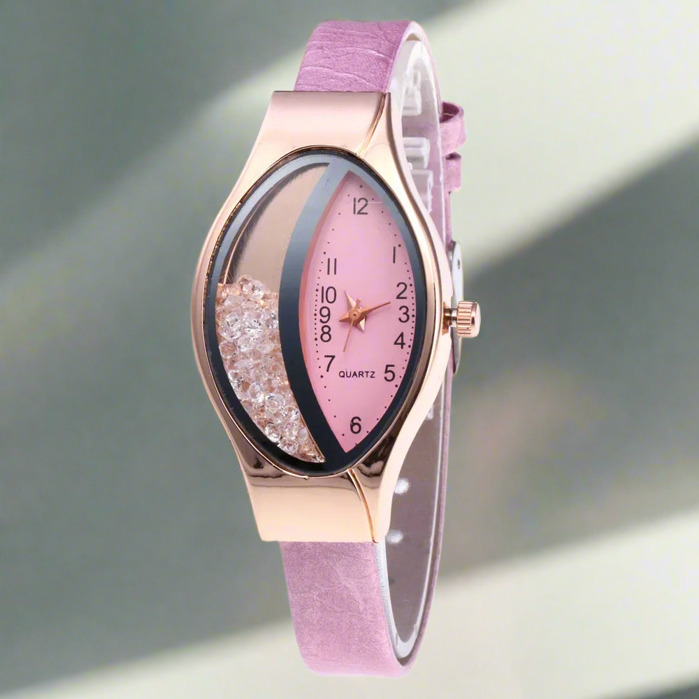 Fashion Women Watch Luxury Brand Ladies Clock Watches Pu Leather Wristwatch Women Watch Gift Montre Femme