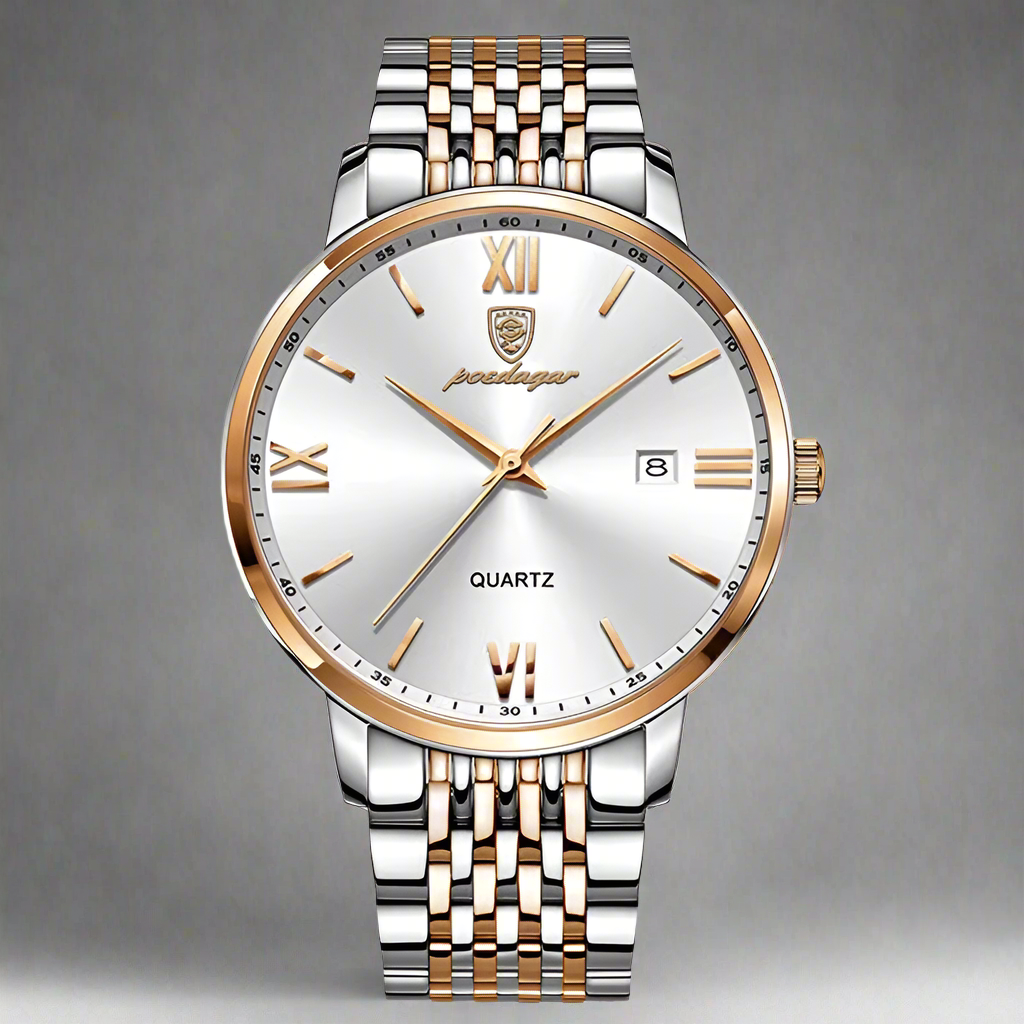 Luxury Sports Men's Wristwatch Stainless Steel Waterproof Date Man Watch High Quality Casual Fashion Quartz Men Watches poedagar