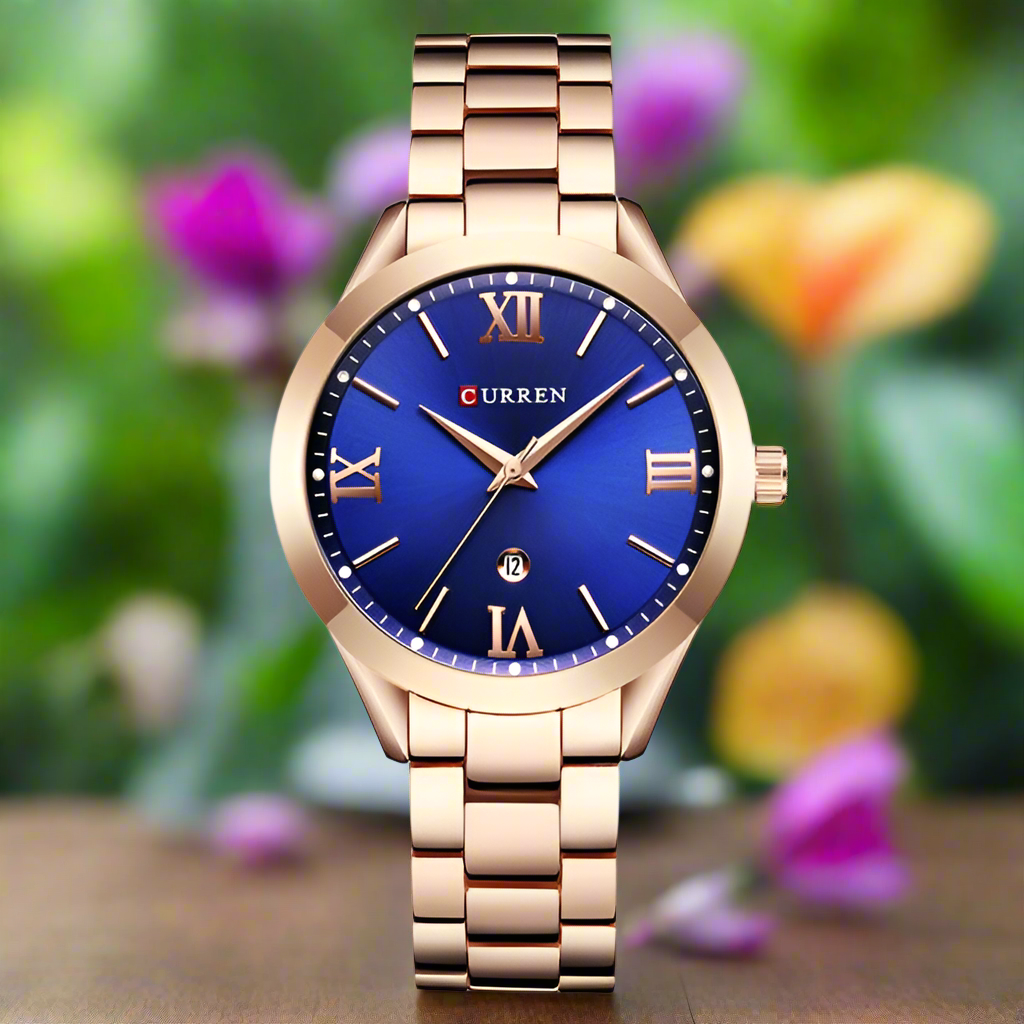 CURREN Gold Watch Women Watches Ladies Creative Steel Women's Bracelet Watches Female Clock Relogio Feminino Montre Femme