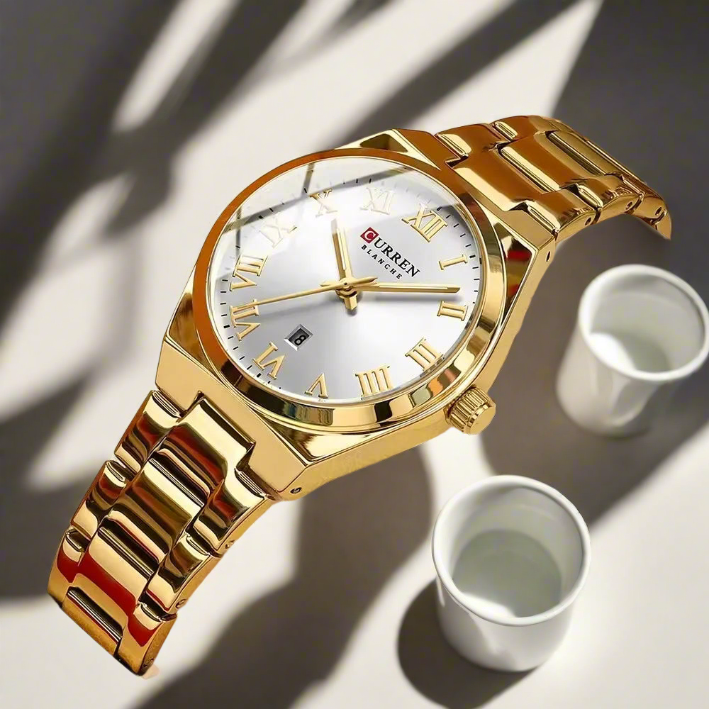 Luxury Fashion Watch for Women Original Quartz Women's Watches Waterproof Stainless Steel Elegant Ladies Wristwatch