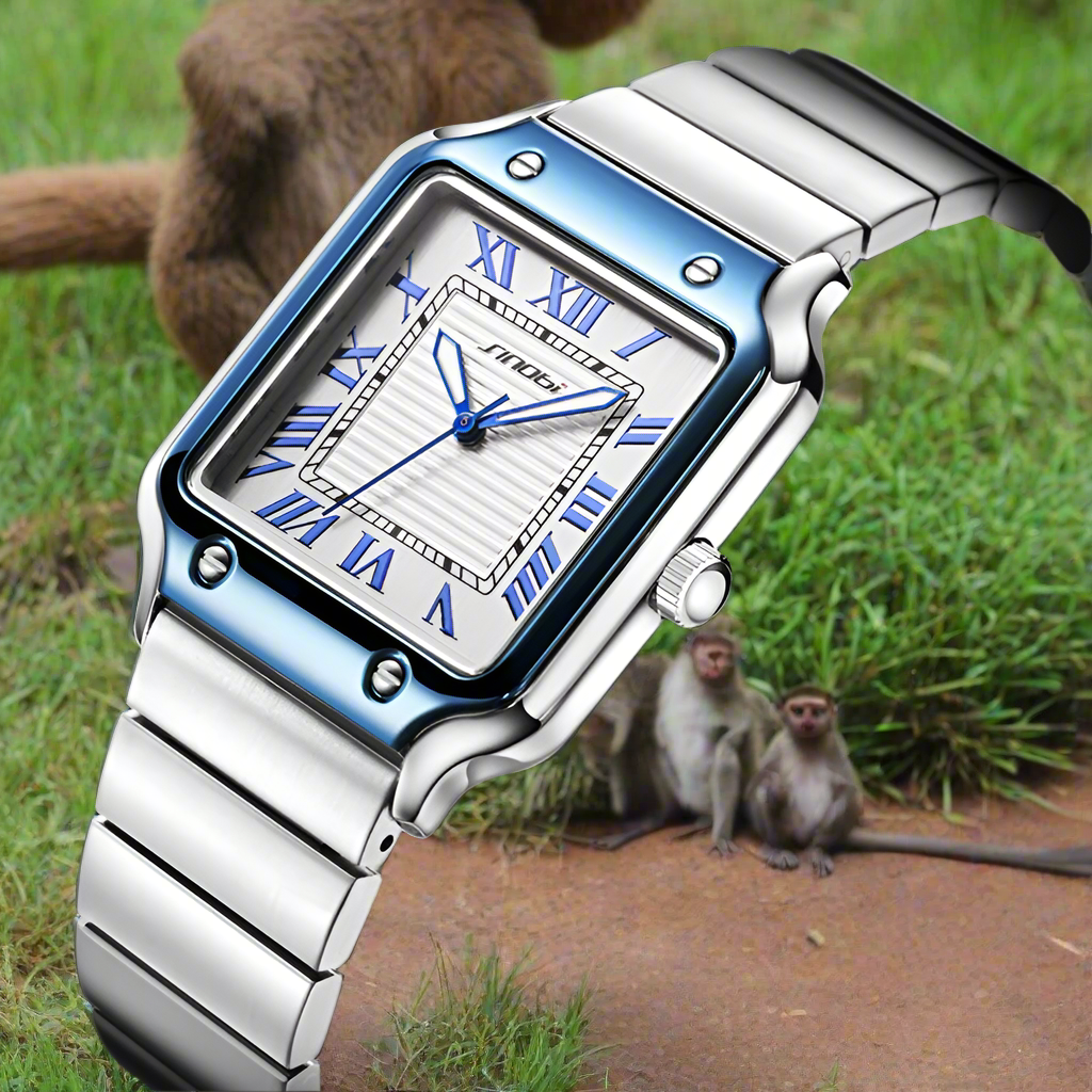 Casual Design Men's Quartz Watches Fashion Stainless Steel Man's Wristwatches Business Square Male Relogio Masculino