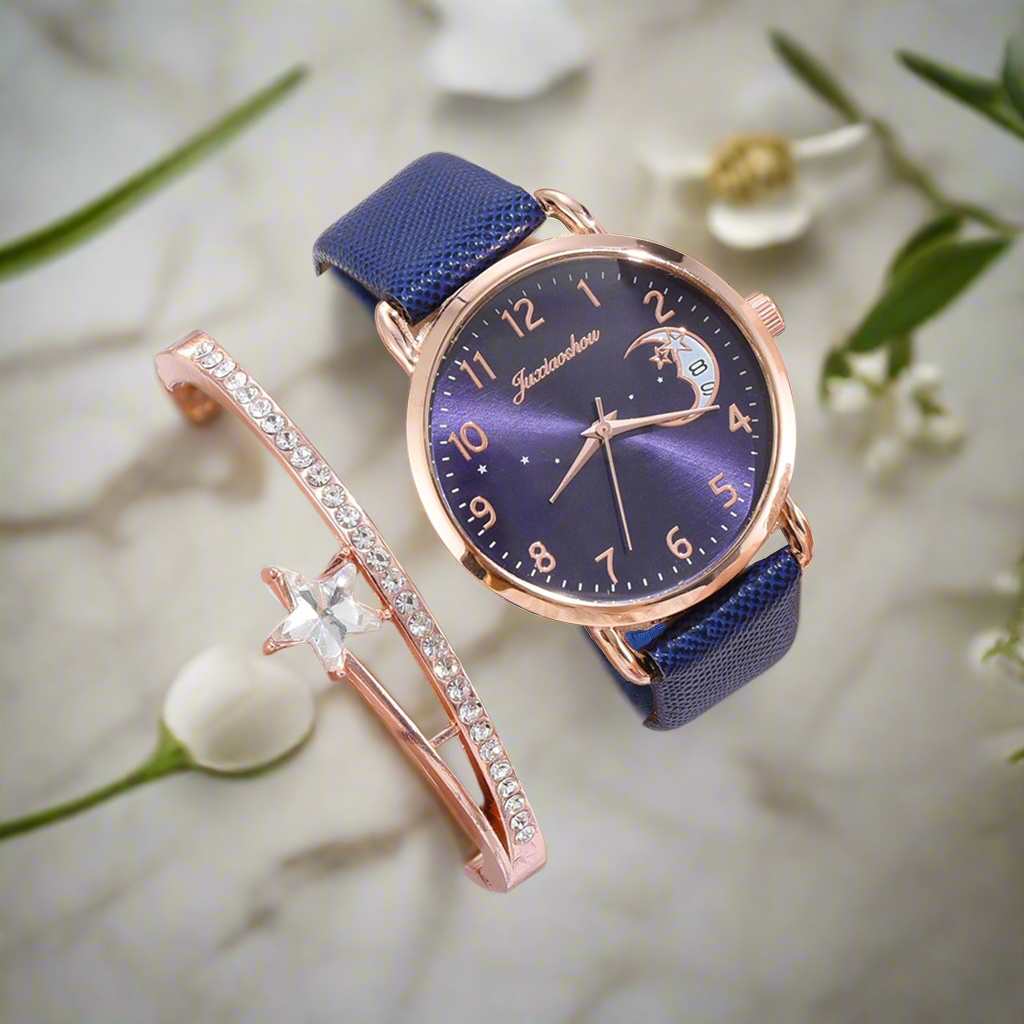 Women Watches Luxury Leather Band Watch Dress Clock Lady Wrist Watch