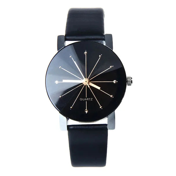Watches Women  Watch Leather Quartz Wristwatch Female Male Clocks Relogio Feminino