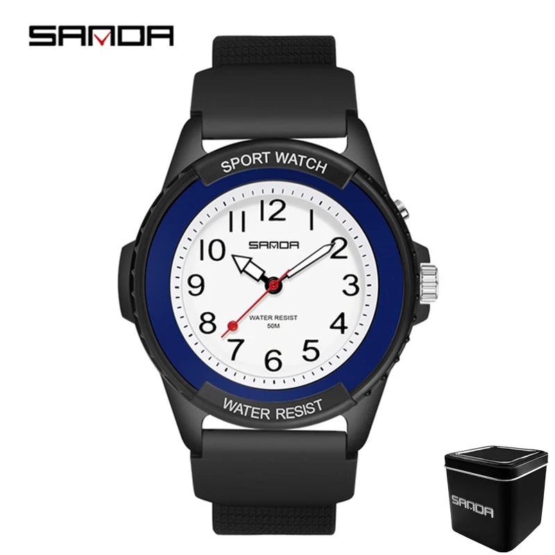 Children Watches Sport Analog WristWatch Casual Waterproof Students  Watch Reloj Mujer Dropship