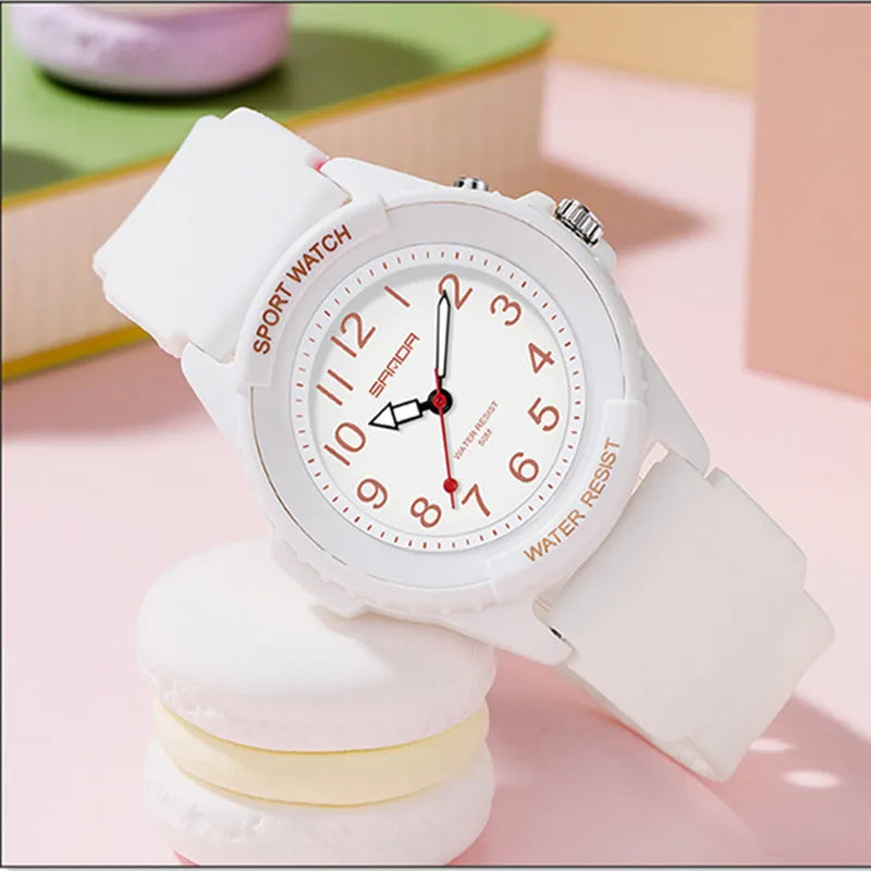 Children Watches Sport Analog WristWatch Casual Waterproof Students  Watch Reloj Mujer Dropship