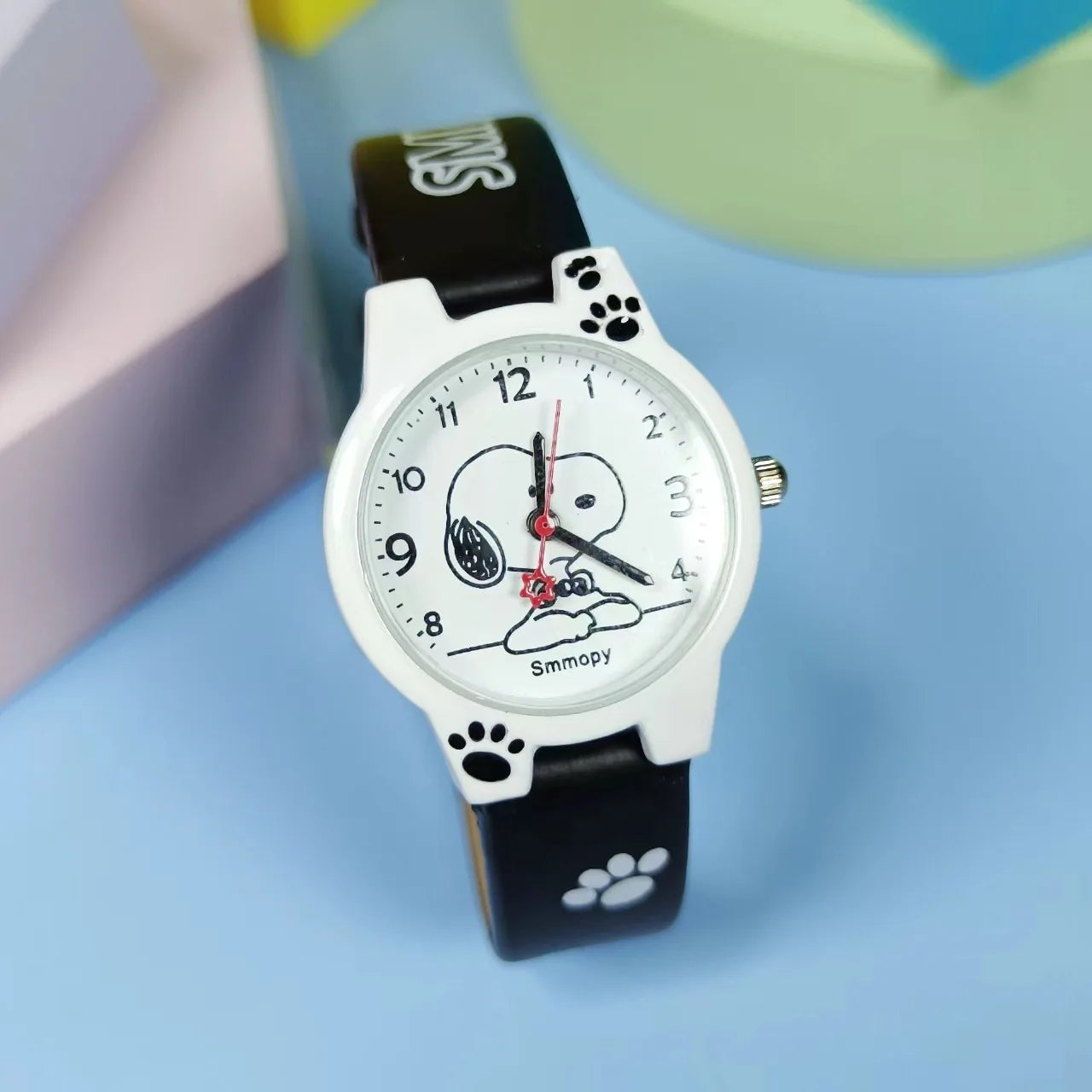 Cute Children's Watch Cartoon Boys Girls Quartz Wristwatch Simple Watch Primary and Secondary School Student Watches Kids Gift