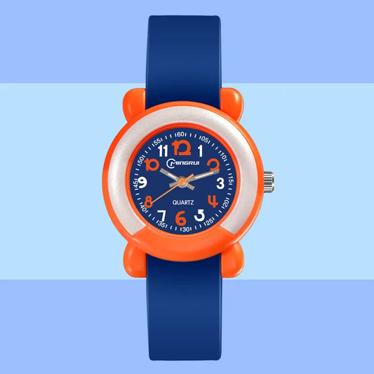 Fashionable kids watch waterproof hands cute cartoon multi-color electronic watch clock gift Watch for children