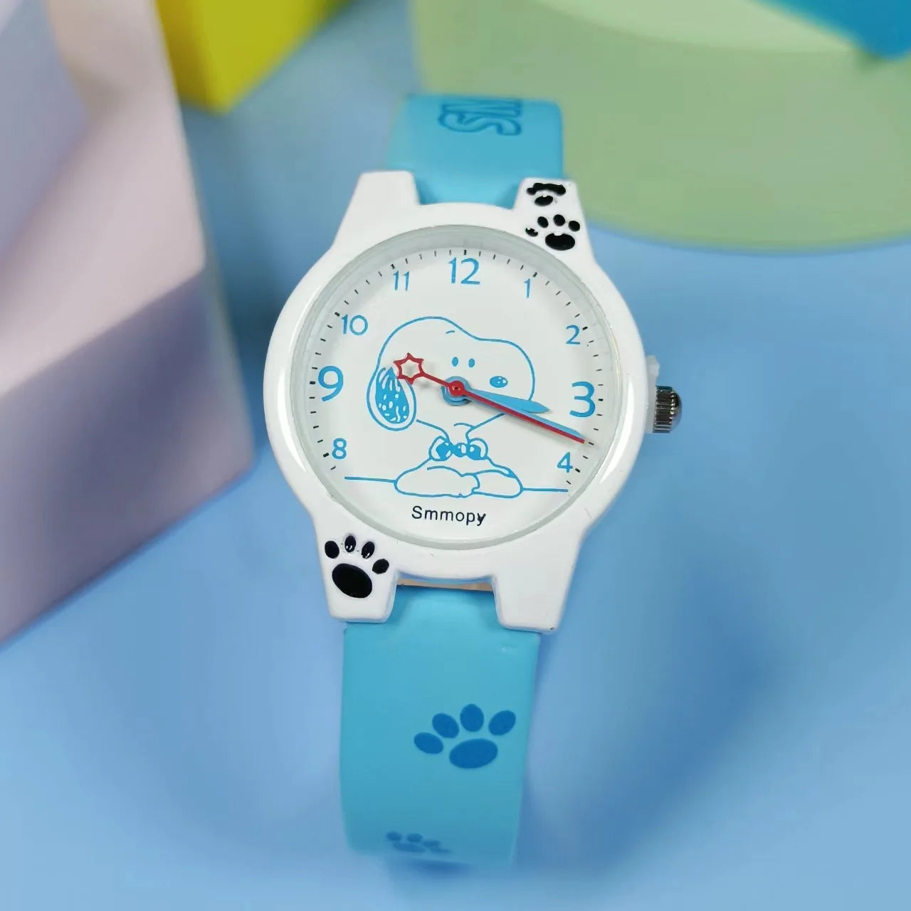 Cute Children's Watch Cartoon Boys Girls Quartz Wristwatch Simple Watch Primary and Secondary School Student Watches Kids Gift