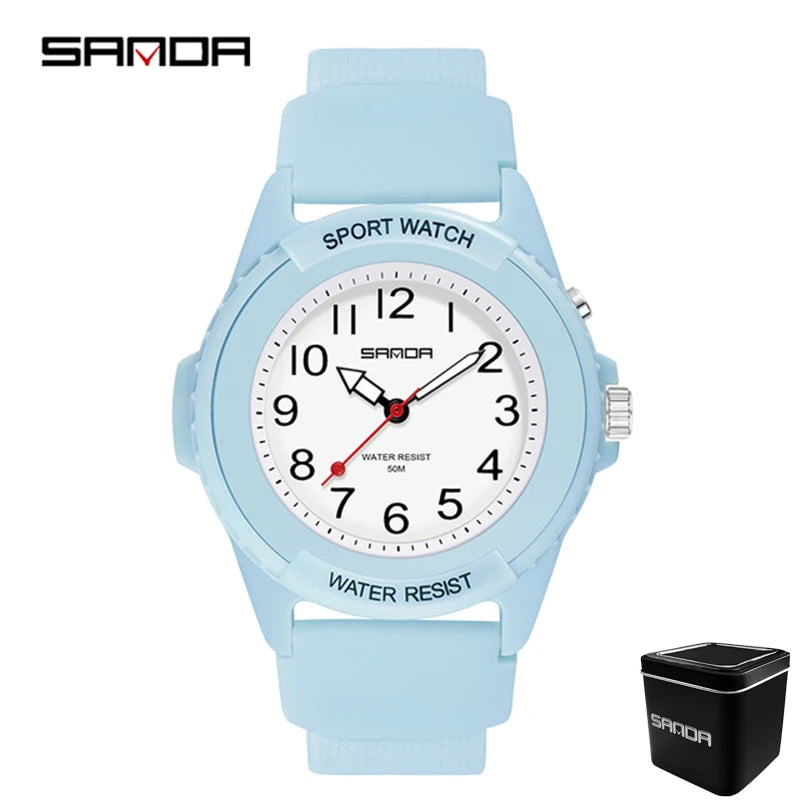 Children Watches Sport Analog WristWatch Casual Waterproof Students  Watch Reloj Mujer Dropship