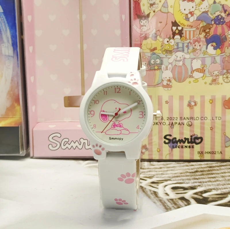 Cute Children's Watch Cartoon Boys Girls Quartz Wristwatch Simple Watch Primary and Secondary School Student Watches Kids Gift