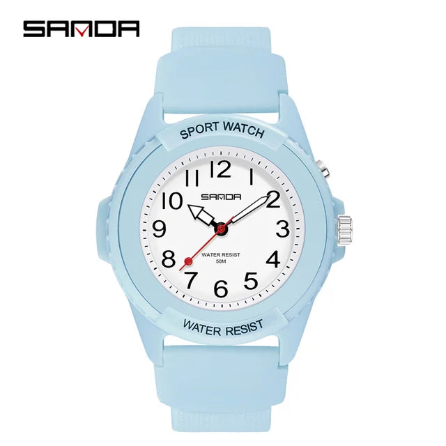 Children Watches Sport Analog WristWatch Casual Waterproof Students  Watch Reloj Mujer Dropship