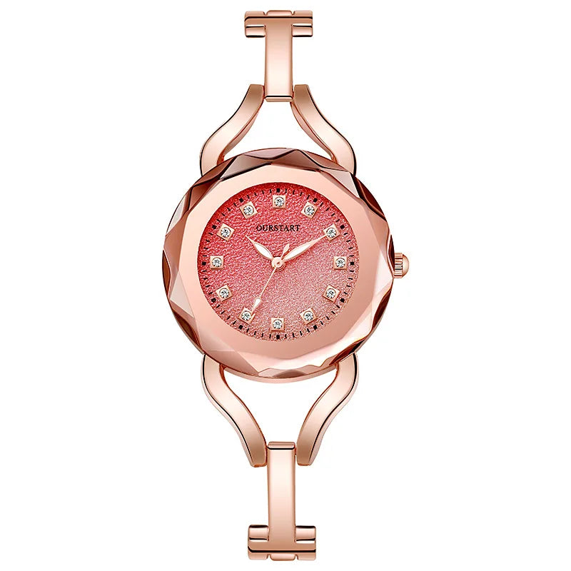 Gradient dial watches for women exude a sense of luxury and are a luxurious gift for ladieswatch