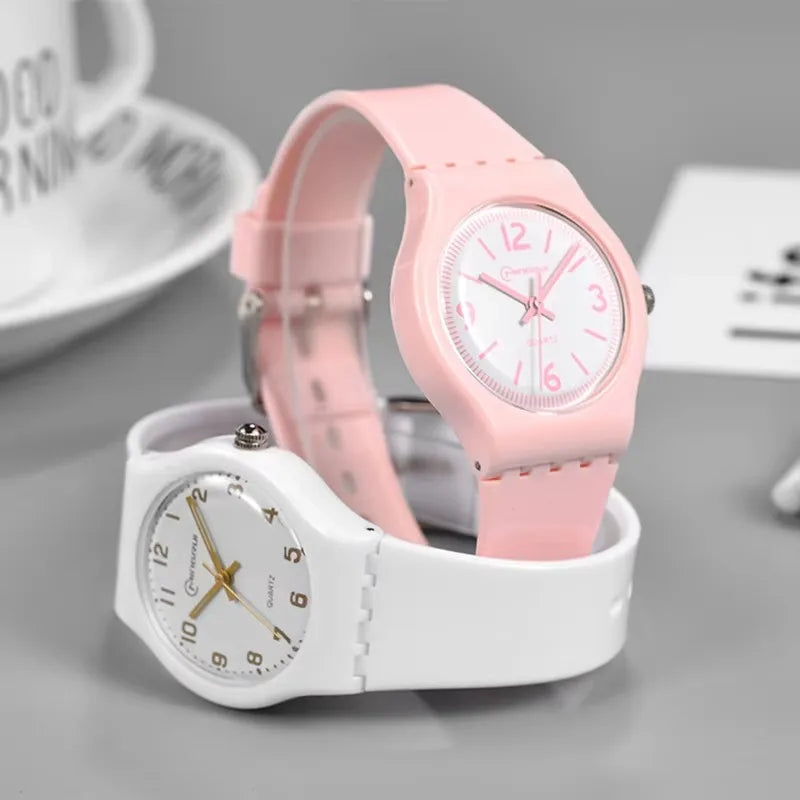 Kids Watch Waterproof Quartz Wristwatches Children Boy Clock For Girl Boy Fashion Sweet cute Women Child