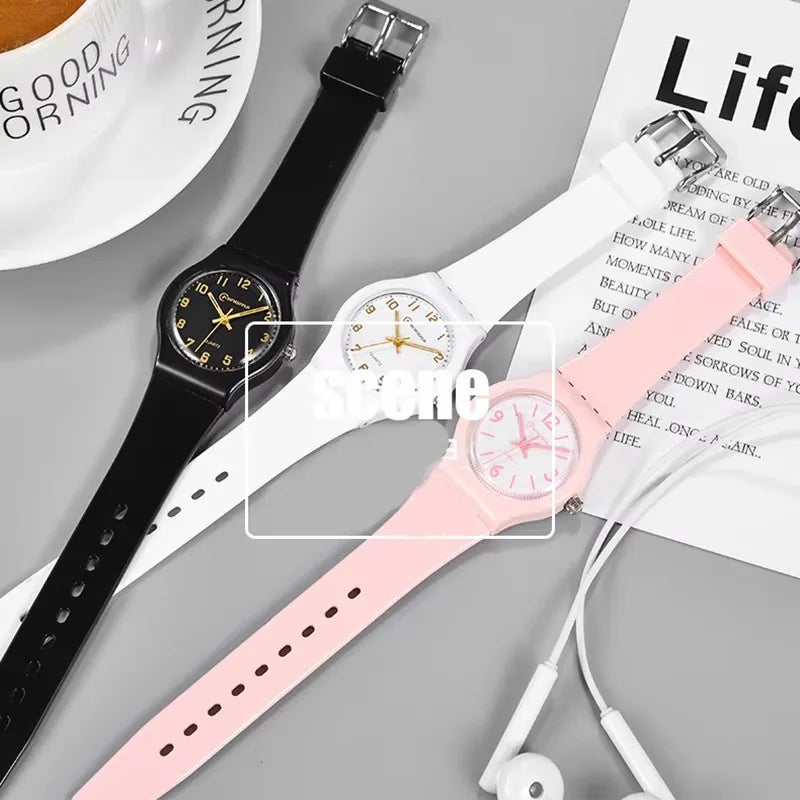 Kids Watch Waterproof Quartz Wristwatches Children Boy Clock For Girl Boy Fashion Sweet cute Women Child